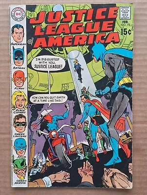 Buy Justice League Of America 78 DC Comics 1st App Justice League Satellite 1970 • 3.88£