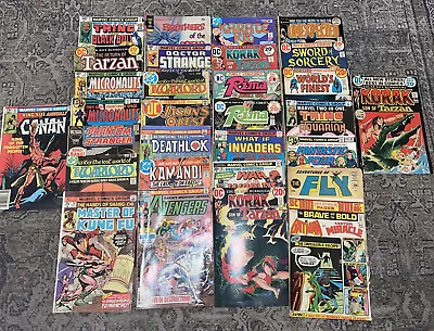 Buy Lot Bundle Of 30 Vintage Comics Doctor Strange The Fly Deathlok Rima Avengers￼ • 46.56£