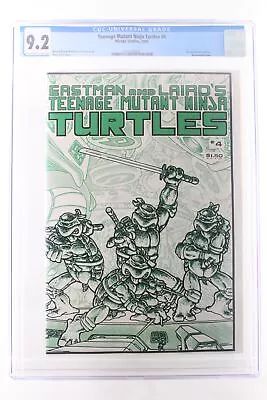 Buy Teenage Mutant Ninja Turtles #4 - Mirage Studios 1985 CGC 9.2 Jason Sklaver Art • 162.31£