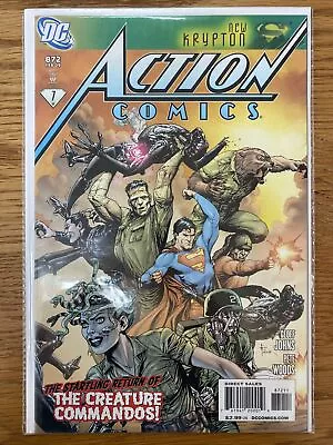 Buy Action Comics #872 (New Krypton Pt. 7)  February 2009  Johns / Woods DC Comics • 3.99£