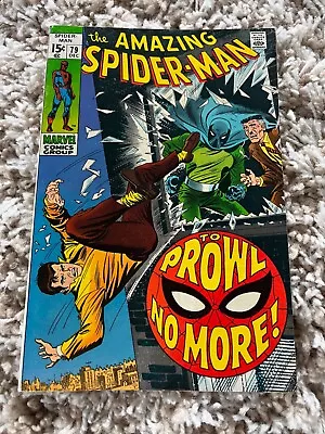 Buy Amazing Spider-Man #79 FN/VF 7.0 Marvel Comics 1969 • 77.62£