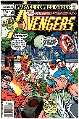 Buy Avengers 170 - Near Mint  |  NM  |  9.4 - Perez Art! Ultron!! • 22.55£