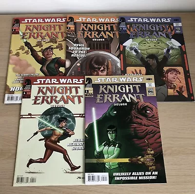 Buy Star Wars Knight Errant Deluge Comic Bundle 1-5 Lot Old Republic Jedi Sith • 24.99£