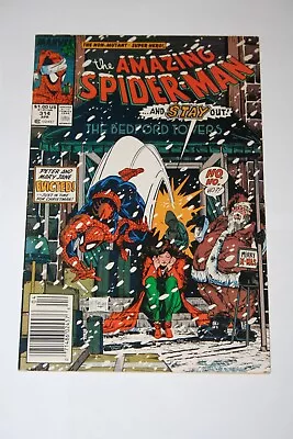 Buy Amazing Spiderman #314! 1989! McFarlane! Christmas Cover! Newsstand! • 11.64£