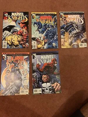 Buy Marvel Knights #11-15 (Marvel Comics Vol 1 2000) Daredevil, Moon Knight,Punisher • 3.99£