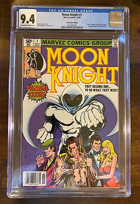 Buy Moon Knight #1  1980  Cgc 9.4 1st Appearance Of Raoul Bushman • 77.66£