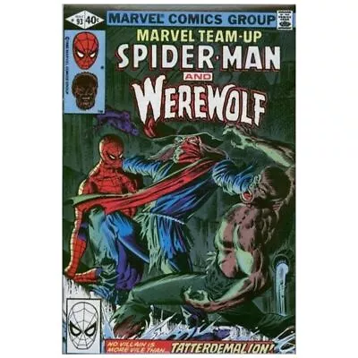 Buy Marvel Team-Up #93  - 1972 Series Marvel Comics VF Full Description Below [u. • 4.78£
