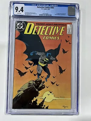 Buy Detective Comics 583 1988 Cgc 9.4 White Pages DC Comics  • 85.57£