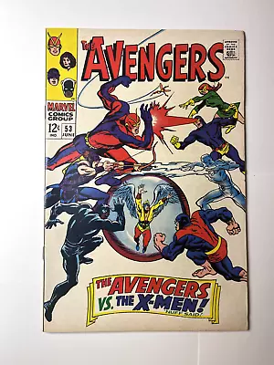 Buy Marvel Comic June 1968 The Avengers #53 Feat X-men Very Good • 69.89£