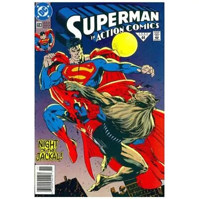 Buy Action Comics #683 Newsstand  - 1938 Series DC Comics VF [a • 15.23£