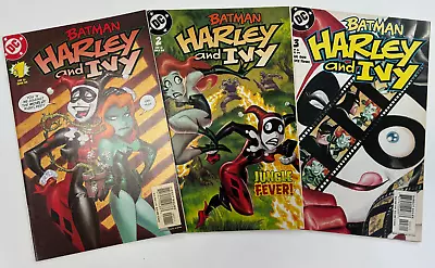 Buy Batman Harley & Ivy 1, 2, 3 (2004): Full Mini-series - Free/Low Shipping - Quinn • 34.95£