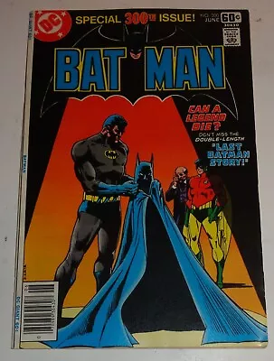 Buy Batman #300 Giant Size Walt Simonson Vf 1978 • 30.29£