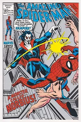 Buy Amazing Spider-Man 101 2nd Print From 1992 Reprints 1st Appearance Of Morbius • 35£