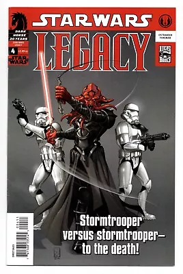 Buy Star Wars Legacy #4 (Dark Horse 2006) 1st Darth Maleval & Hondo Karr | NM- 9.2 • 10.86£