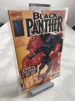 Buy Black Panther #21 | Eric Killmonger Becomes Black Panther | Moon Knight App • 25£