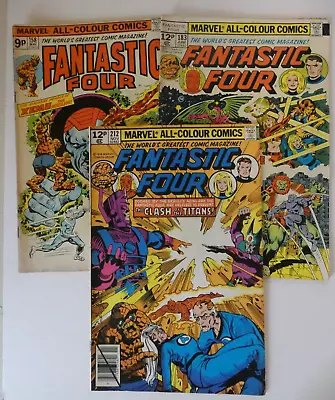 Buy 3 Marvel All-colour Comics - Fantastic Four#158, 183 & 212 - Good Condition • 7£