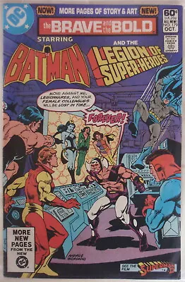 Vintage the Brave and the Bold Comic Book 1981 No 179 Batman Legion Super  Heroes DC Comics Collectible Comic Book Panchosporch 