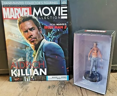 Buy Marvel Movie Collection #46 ALDRICH KILLIAN (Iron Man 3) Eaglemoss Figure & Mag • 12.99£