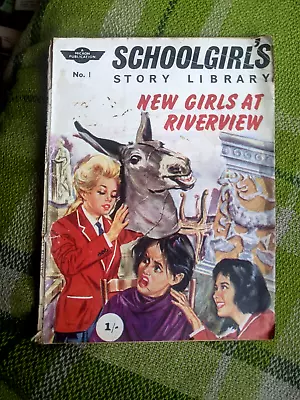 Buy Rare Issue No 1  Schoolgirl's Picture Story Library New  Girls  At Riverview • 15£
