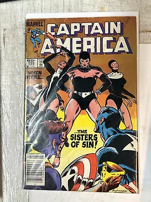 Buy Captain America #295 Marvel Comics 1984  NEWSSTAND | Combined Shipping B&B • 3.88£