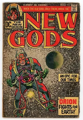 Buy New Gods #1 - Feb/Mar 1971 DC - 1st App Orion, Highfather, Metron, Lightray + • 31.04£