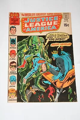 Buy Justice League Of America 87! 1971 DC! Zatanna! Neal Adams! • 11.64£