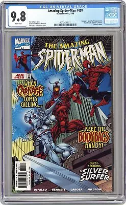 Buy Amazing Spider-Man #430D CGC 9.8 1998 4313476011 • 143.67£