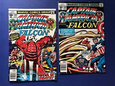 Buy Captain America # 208 209 (1977) 1st Cameo + Full Appearance Armin Zola 8.0/7.0 • 18.64£