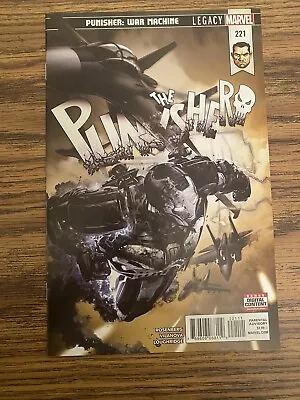 Buy Punisher #221 (2018 Marvel Comics) 3rd Frank Castle War Machine Clayton Crain NM • 15.52£