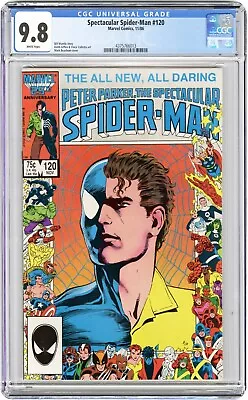 Buy Spectacular Spiderman #120 - Marvel 1986 Copper Age Issue - CGC NM/MT 9.8 • 89.31£