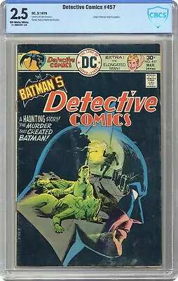 Buy Detective Comics #457 CBCS 2.5 1976 21-3B8C92F-129 • 24.85£