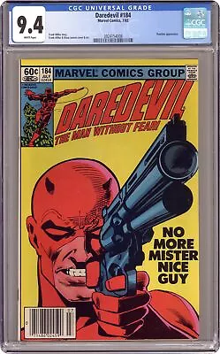 Buy Daredevil #184N CGC 9.4 1982 3924154008 • 74.55£