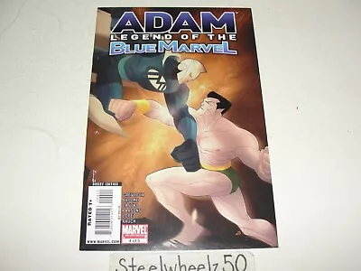 Buy Adam Legend Of The Blue Marvel #4 Comic Marvel 2009 Anti-Man Namor Grevioux RARE • 58.34£