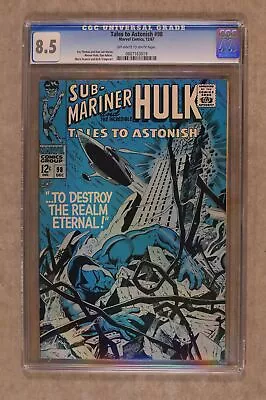 Buy Tales To Astonish #98 CGC 8.5 1967 0607163019 • 209.68£