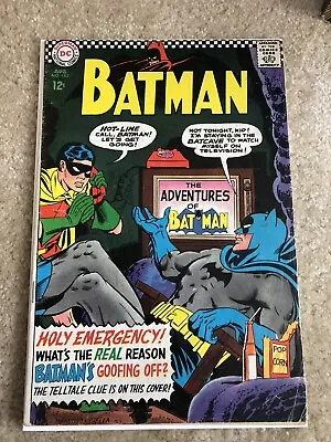 Buy BATMAN #183 -  A Touch Of Poison Ivy!  2nd Poison Ivy App. (DC 1940 1st Series) • 35£