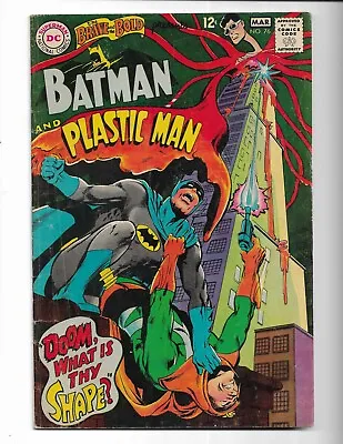 Buy Brave And The Bold 76 - Vg+ 4.5 - Plastic Man - Batman - Neal Adams Cover (1968) • 13.98£