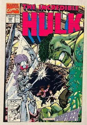 Buy The Incredible Hulk #388 1991 Marvel Comic Book - We Combine Shipping • 1.57£