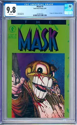 Buy Mask 1 CGC Graded 9.8 NM/MT Dark Horse Comics 1991 • 407.68£