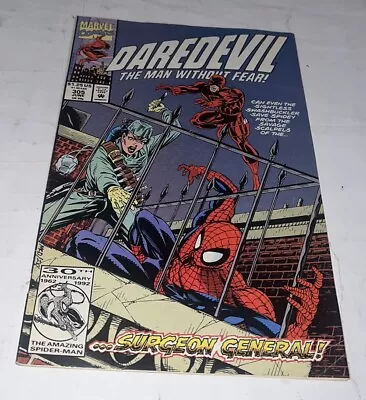 Buy Daredevil Marvel Comics The Amazing Spider-Man #305 VF/NM 1992 • 10.10£