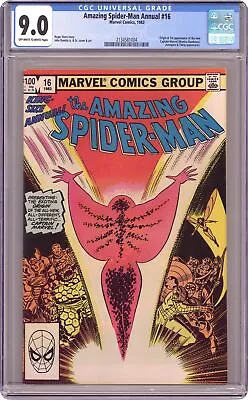 Buy Amazing Spider-Man Annual #16 CGC 9.0 1982 2134581004 • 51.26£