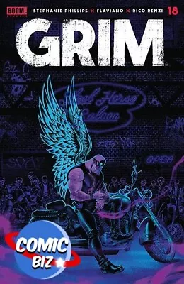 Buy Grim #18 (2024) 1st Printing Flaviano Main Cover Boom Studios • 4.15£