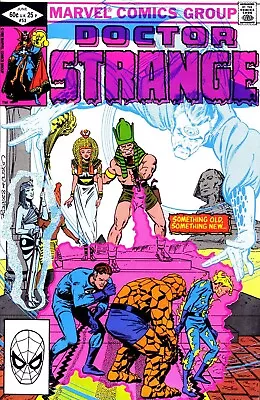 Buy DOCTOR STRANGE (Vol. 2) #53 F/VF, Rogers Direct Marvel Comics 1982 Stock Image • 3.88£