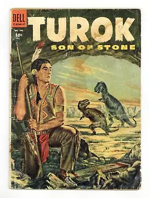 Buy Four Color #596 PR 0.5 1954 1st App. Turok • 128.14£