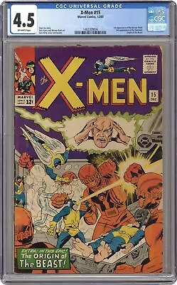 Buy Uncanny X-Men #15 CGC 4.5 1965 1482309006 • 143.67£