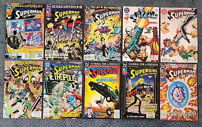 Buy Superman In Action Comics #670,684-687,689,690,700,718,747 DC 1991-98 VF To NM • 41.15£