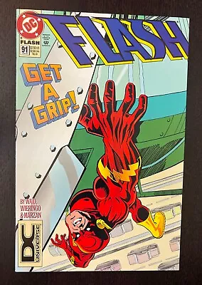 Buy FLASH #91 (DC Comics 1994) -- DC UNIVERSE LOGO VARIANT -- NM- • 9.89£