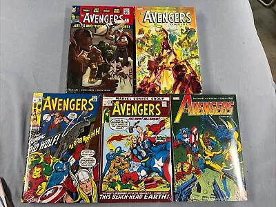 Buy Marvel Comics AVENGERS Omnibus Volume  # 1 2 3 4 5 HC Global Shipping $500 • 256.24£