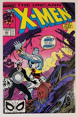 Buy The Uncanny X-Men #248 (1989, Marvel) VF 1st Jim Lee On Title • 5.58£