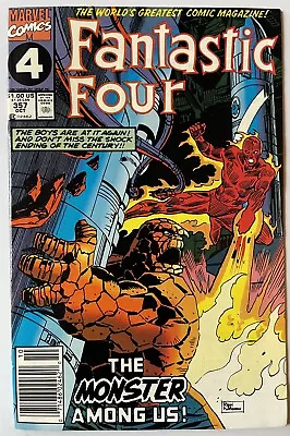 Buy Fantastic Four #357 Newsstand! KEY Alicia Masters Is Lyja The Laserfist! • 2.32£