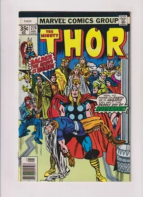Buy Thor # 274 Appx. FN/VF  (Marvel) • 4.66£
